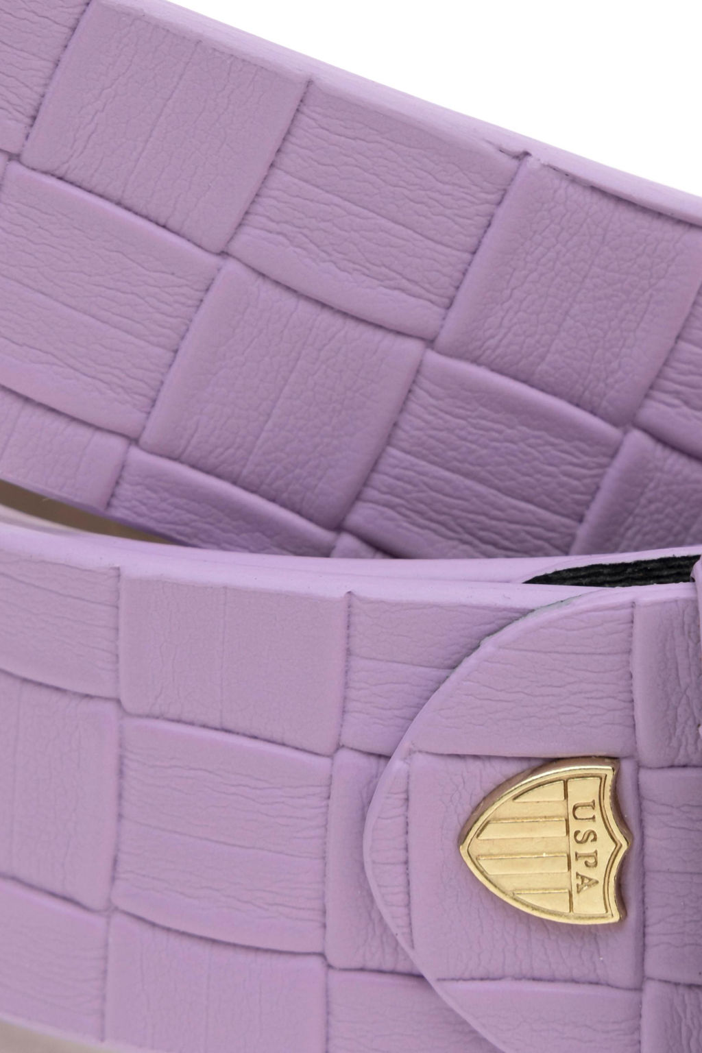 Женский сиреневый ремень Неожиданная скидка в корзине - U.s. polo assn фото 8