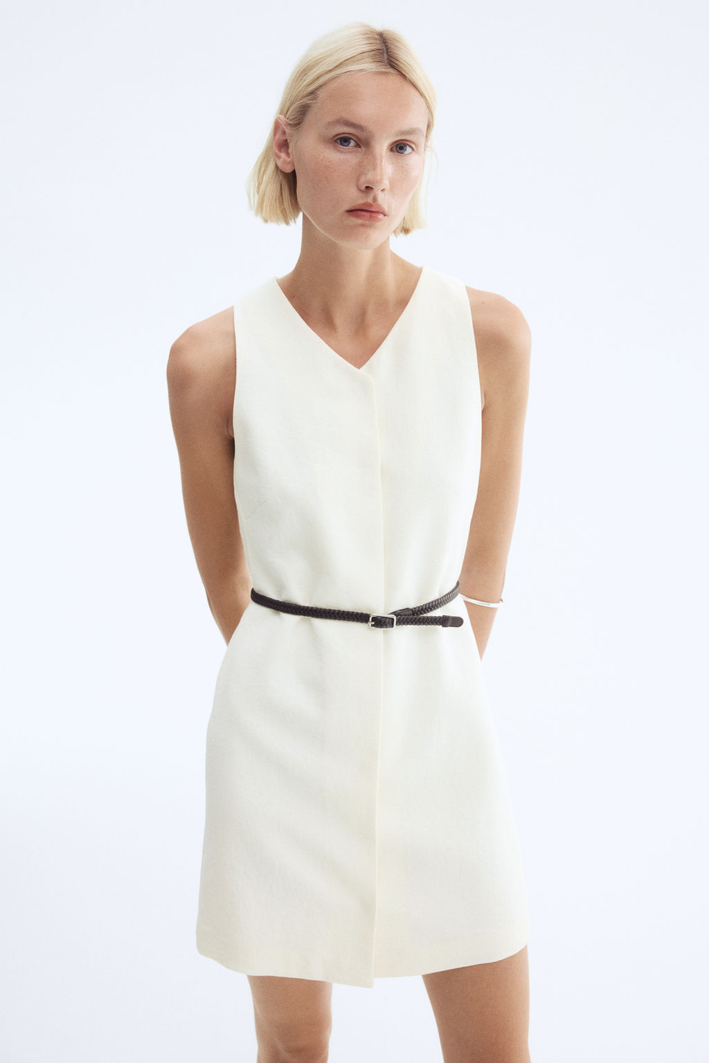 Vestido con cintur?n - H&m фото 3