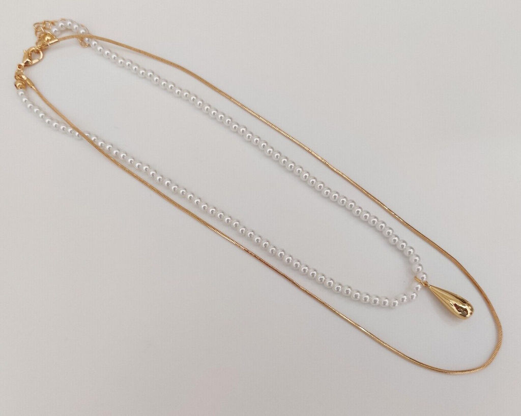 Двойное колье - бусы - Vel vett фото 2