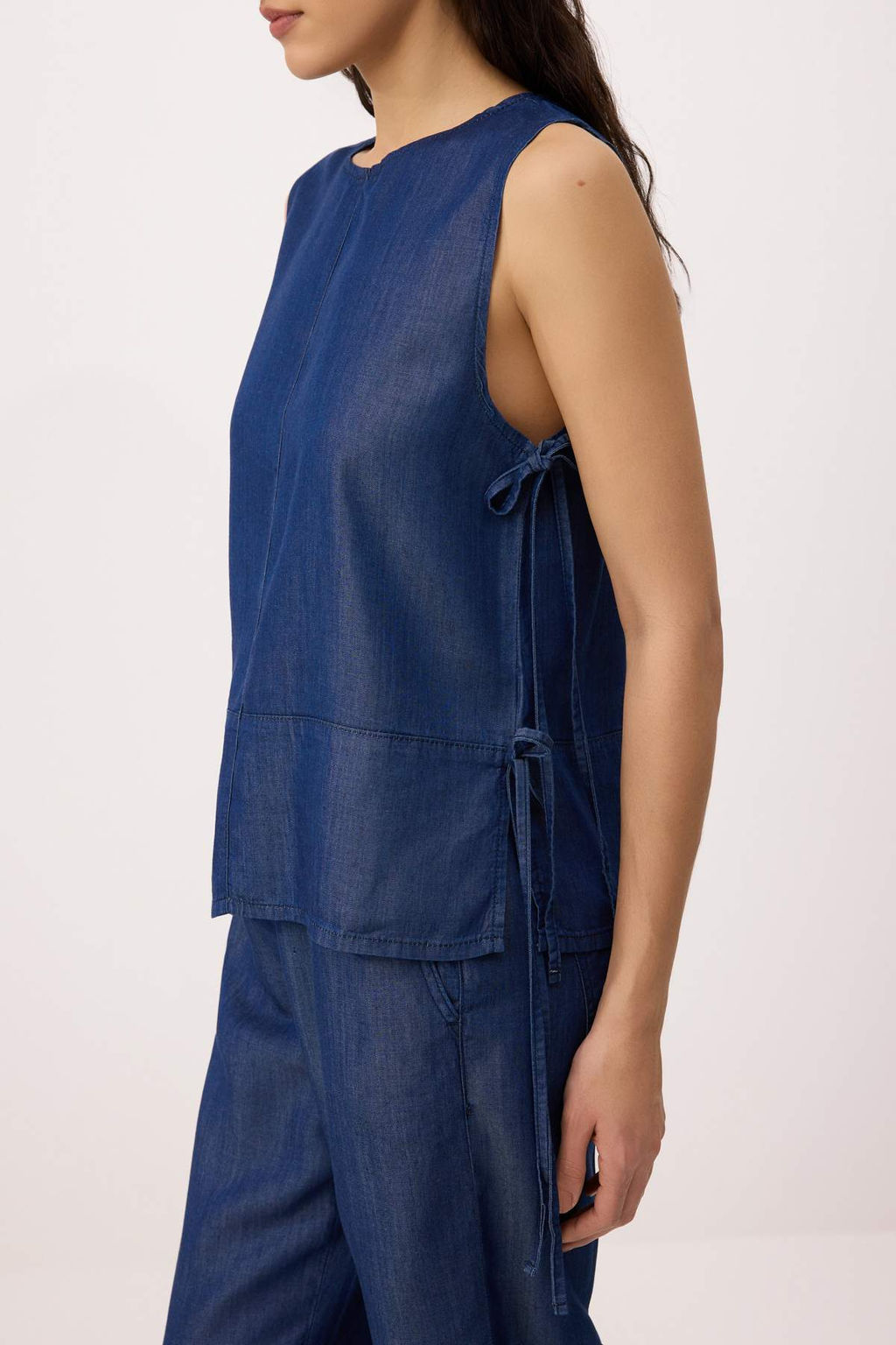 Mavi More Sustainable %100 Tencel Denim Bluz TWOSS26BZ00515