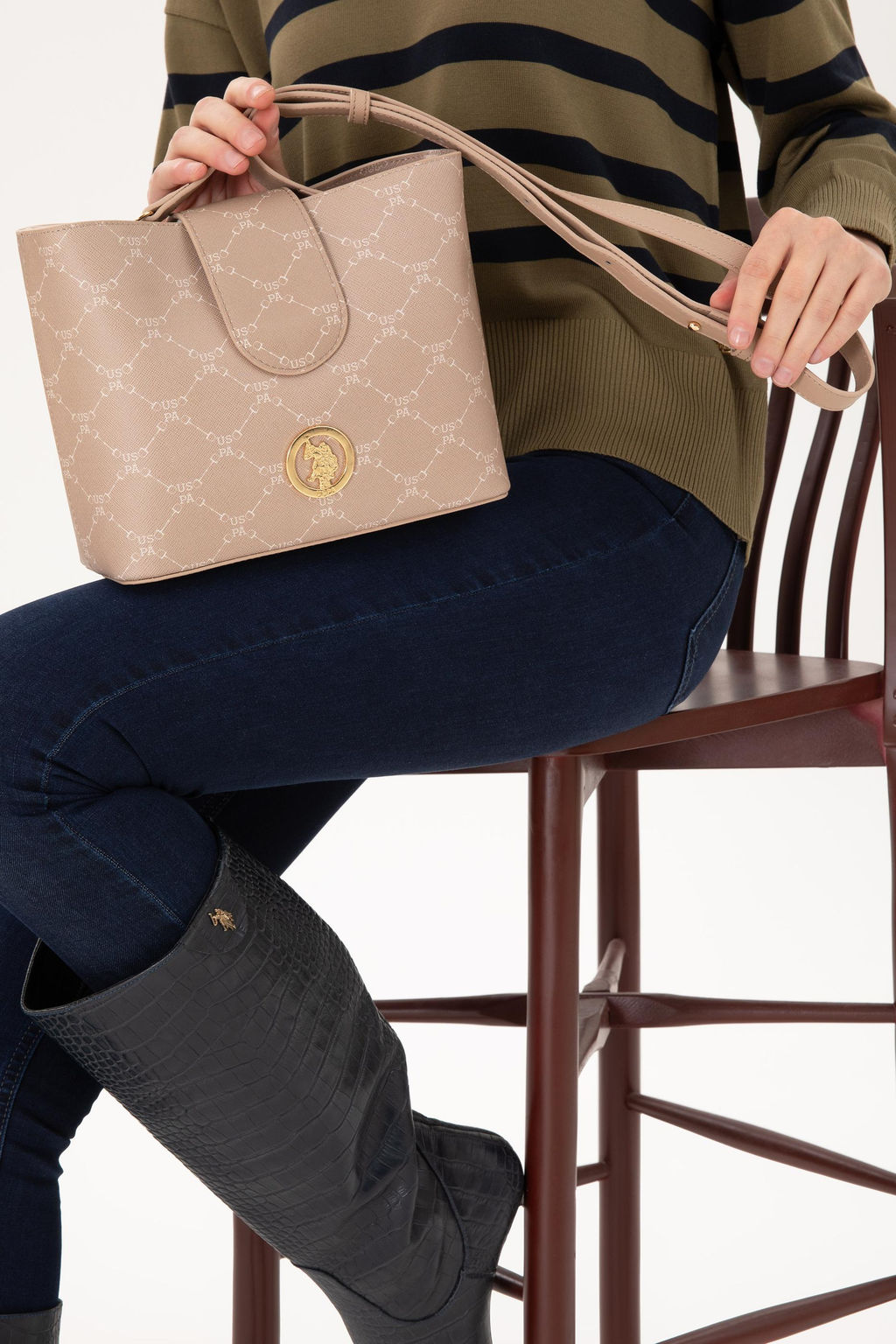 Женская сумка через плечо из норки Неожиданная скидка в корзине - U.s. polo assn фото 2