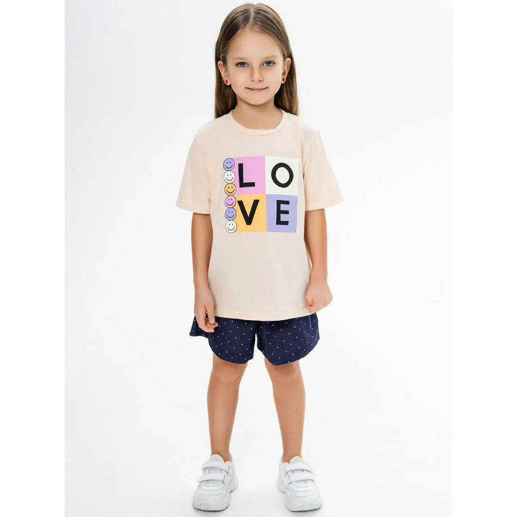 Комплект футболка кулирка и шорты футер 7360900102 - Youlala фото 13