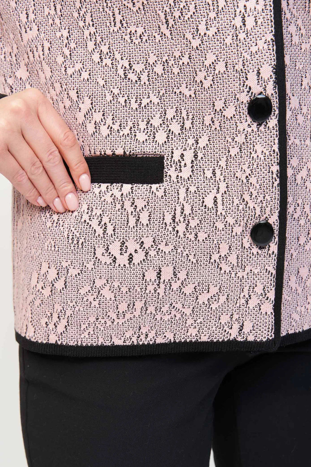 БЕЛАРУСЬ Жакет Д 3131/черно-розовый