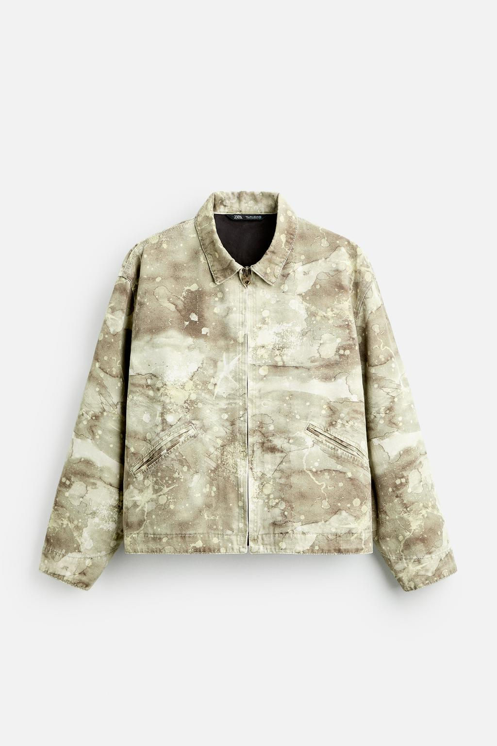 ABSTRACT PRINT JACKET - Zara фото 7