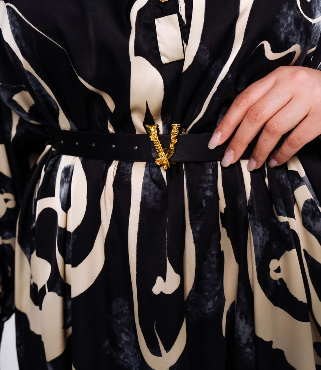 Платье #КТ0386, чёрный