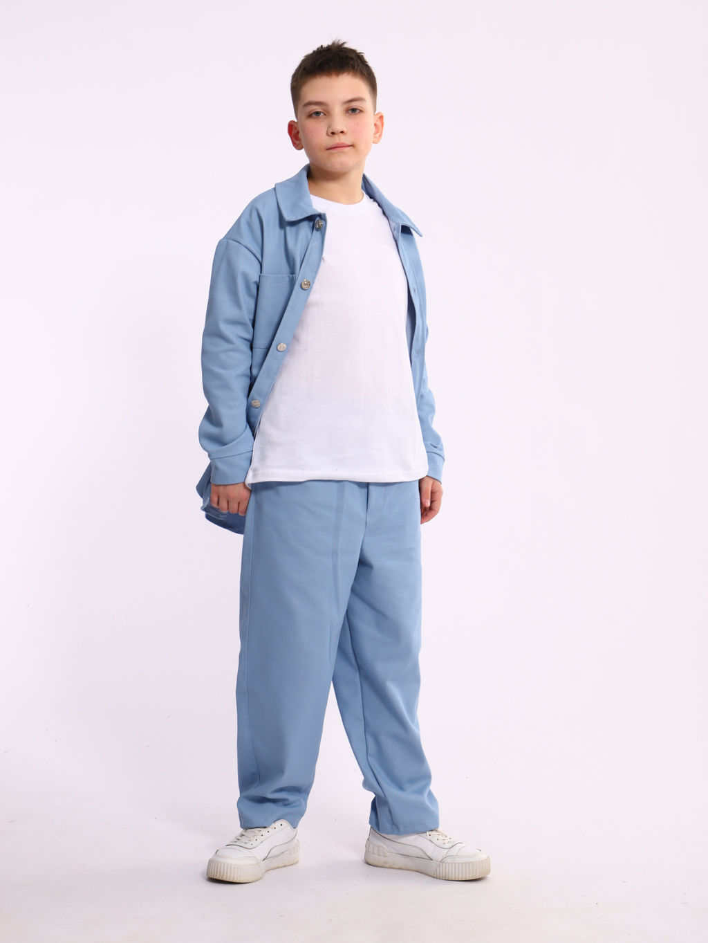 Комплект "Деним" голубой