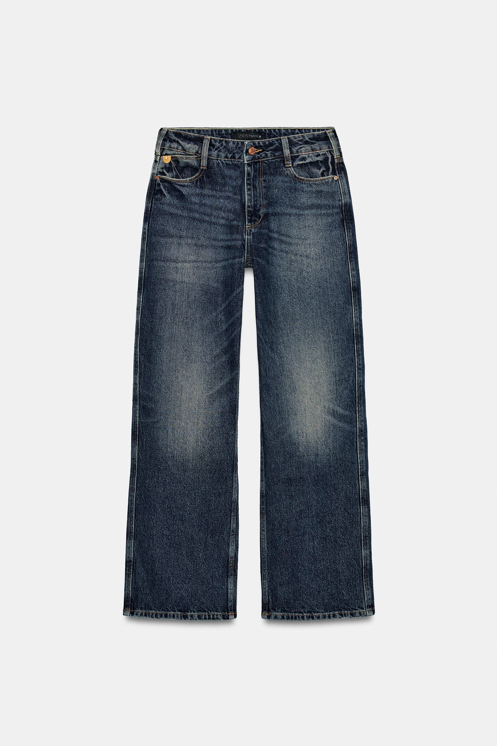 JEANS Z1975 STRAIGHT MID-WAIST - Zara фото 20