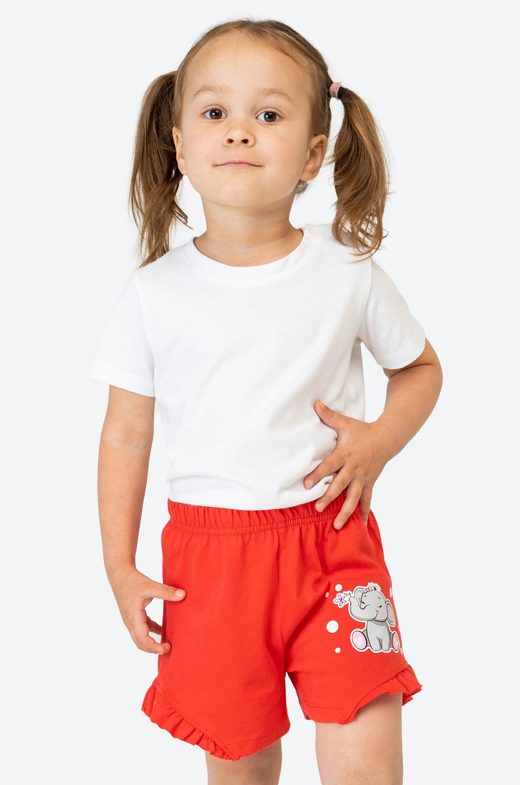 Хлопковые шорты для девочки Bonito  фото 43