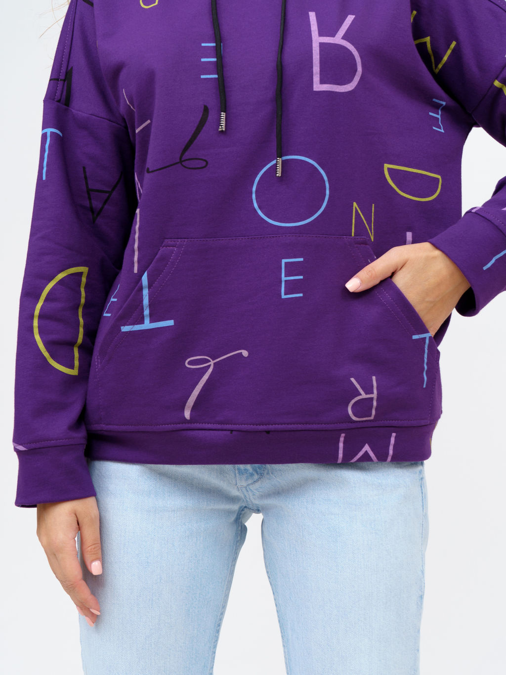 932 Худи "Фиолетовый"