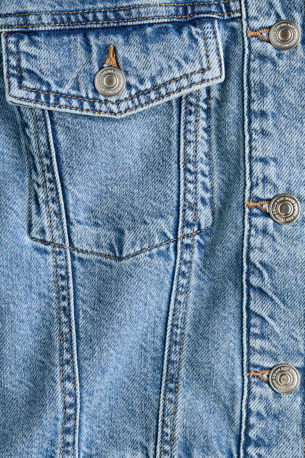 Cazadora denim con peplum - H&m фото 4