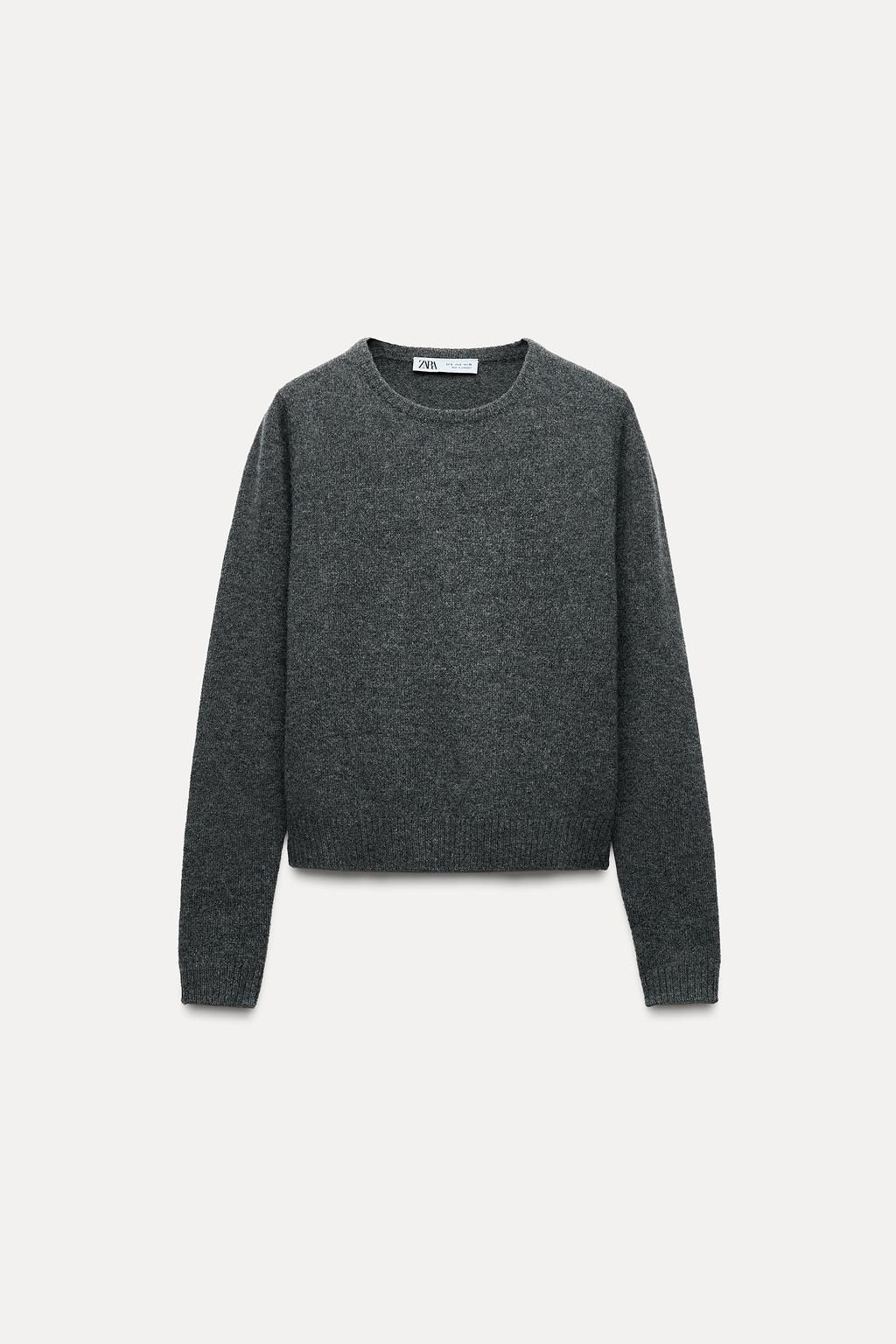BASIC 100% WOOL SWEATER - Zara фото 20
