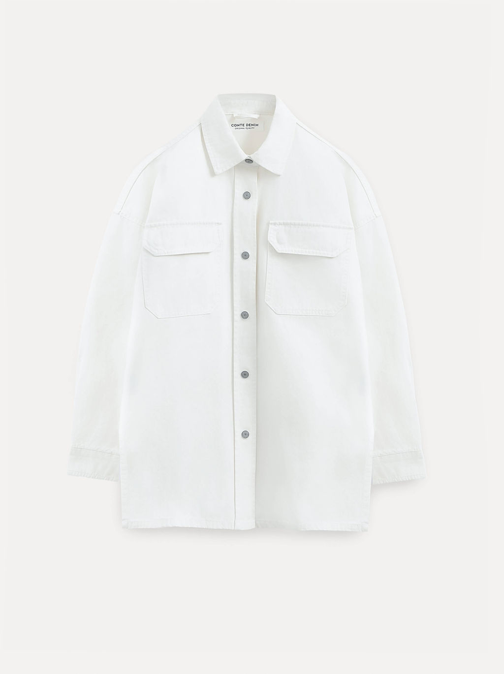 CONTE CON-924 Ветровка джинсовая женская off white