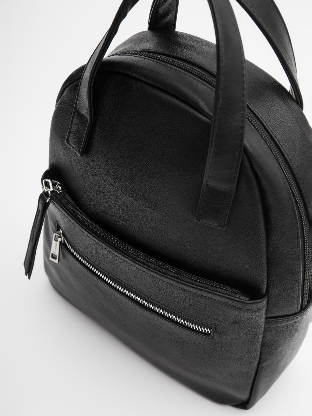 Чёрный рюкзак S.Lavia  фото 7