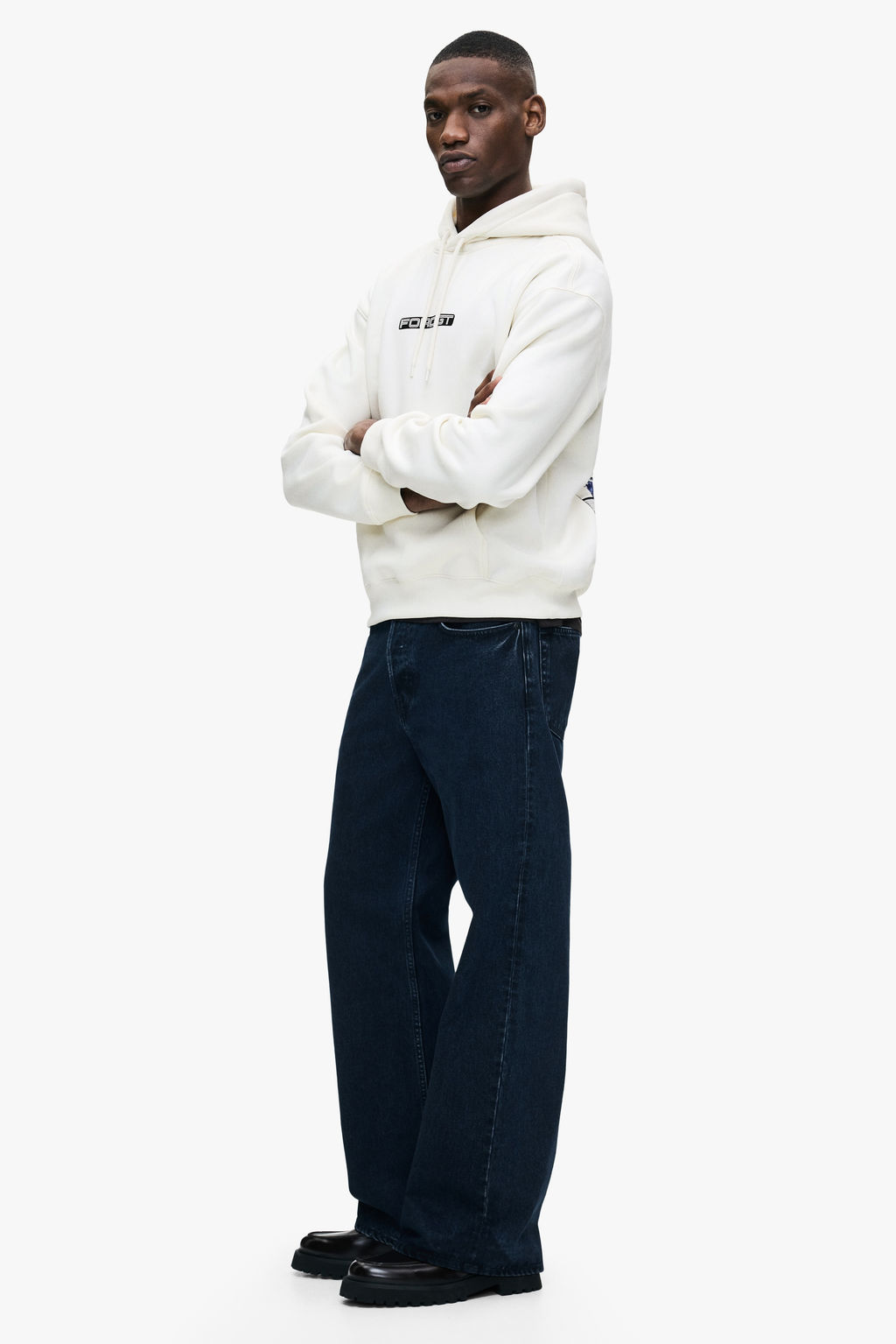 Sudadera con capucha y motivo Loose Fit - H&m фото 5