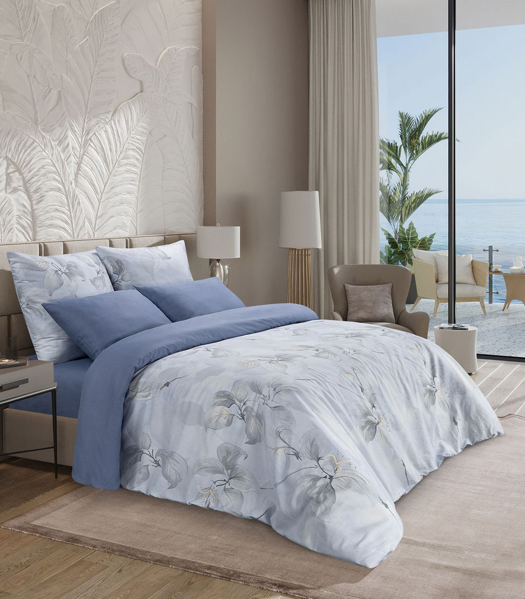 Постельное белье Гранден Евро (простыня на резинке 180*200 см) + 4 наволочки