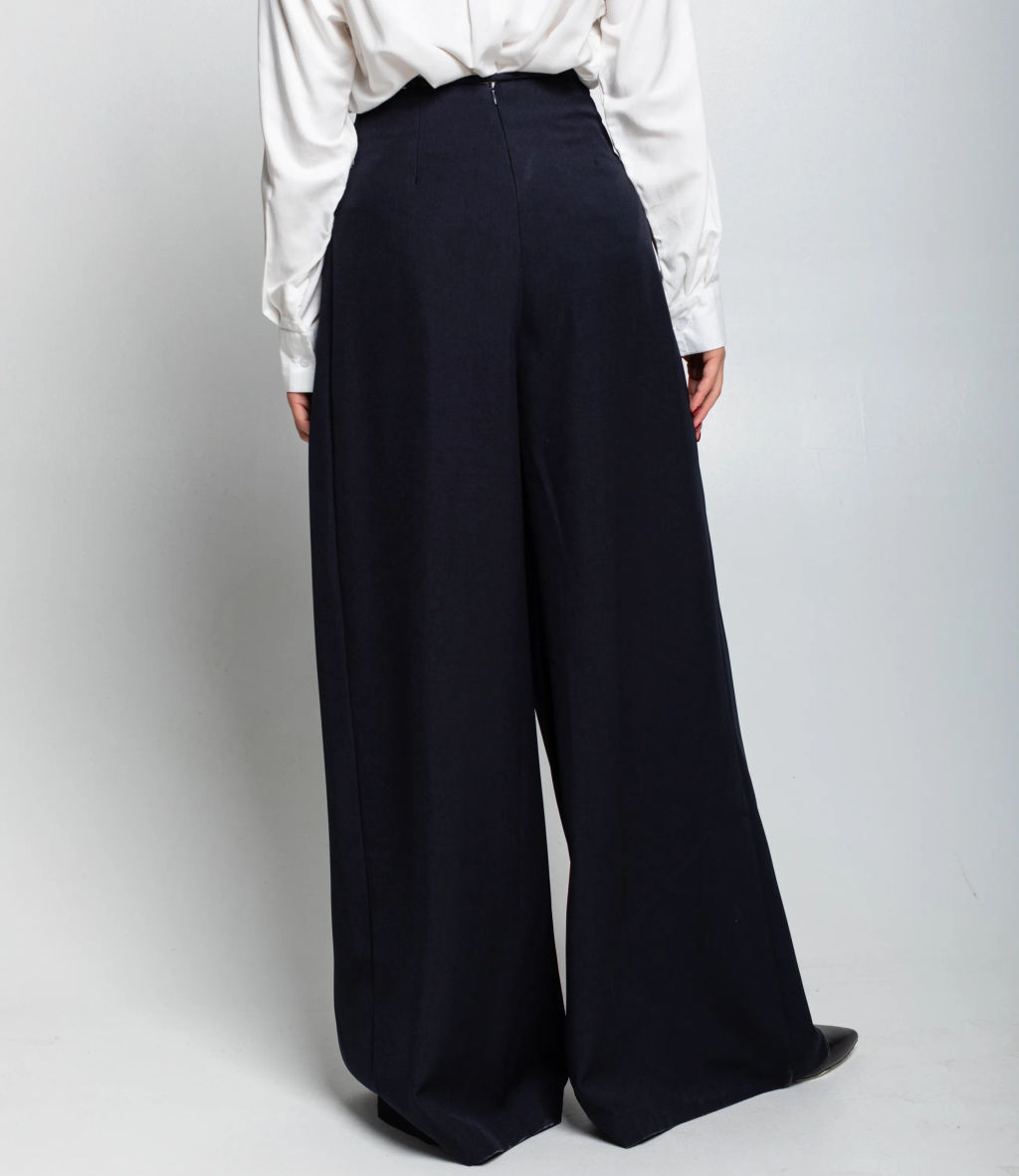 Брюки #КТ16301-2, тёмно-синий