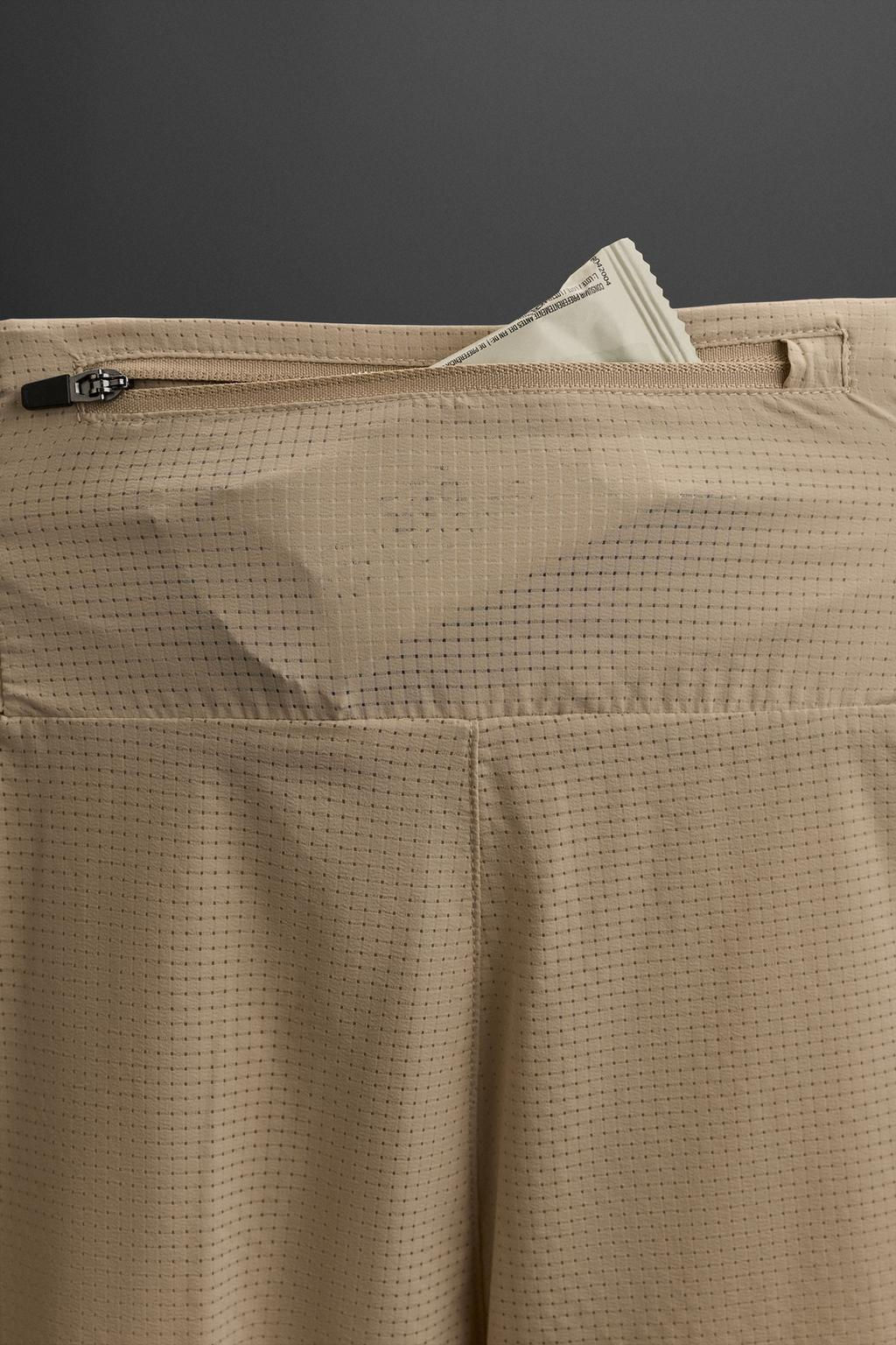 COLOUR BLOCK TRAINING SHORTS - Zara фото 4