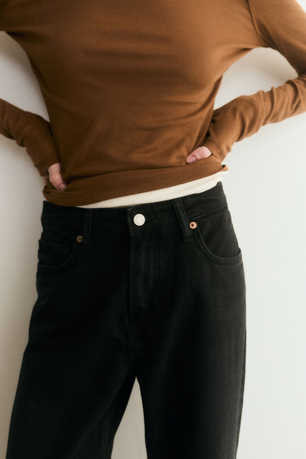 Wide Regular Jeans - H&m фото 4