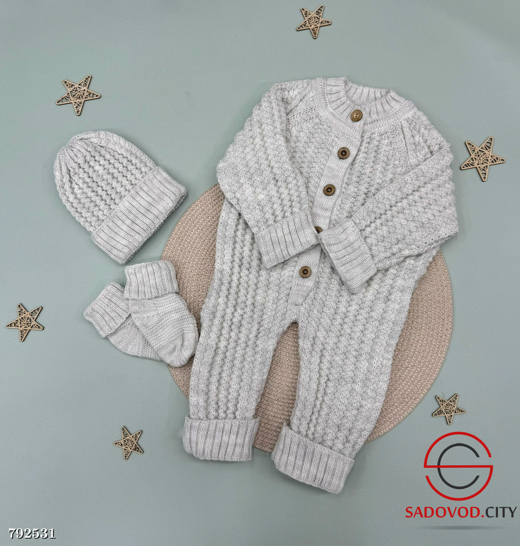 Вязаные комбинезоны из трёх предметов - Bruno фото 5