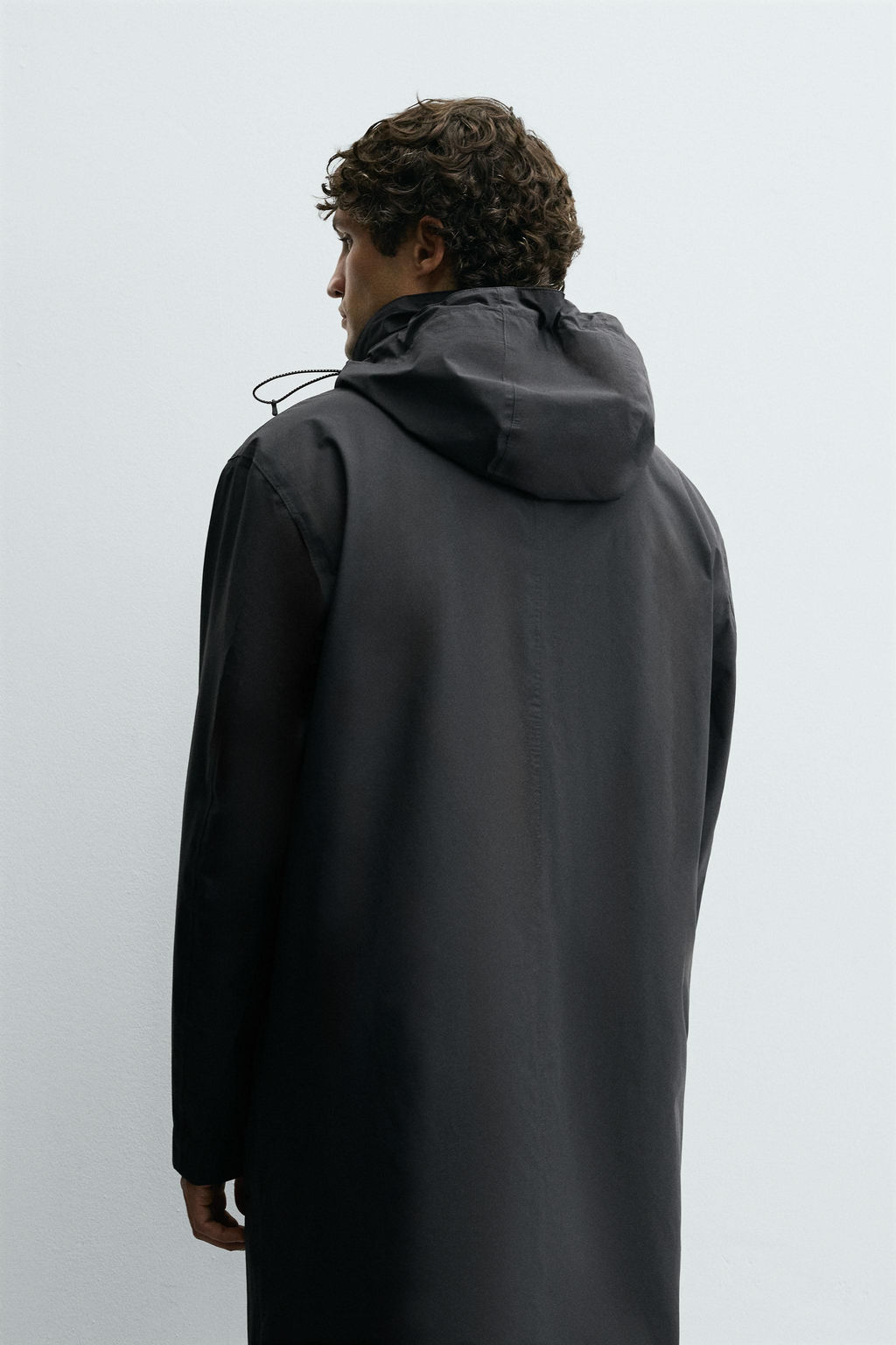 WATER-REPELLENT DETACHABLE TECHNICAL PARKA - Zara фото 3