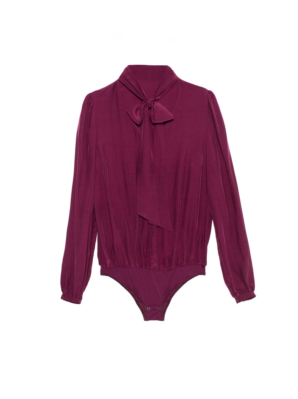 CONTE Блузка-боди из вискозы премиального качества "прикосновение шелка" LBD 1035 bordo