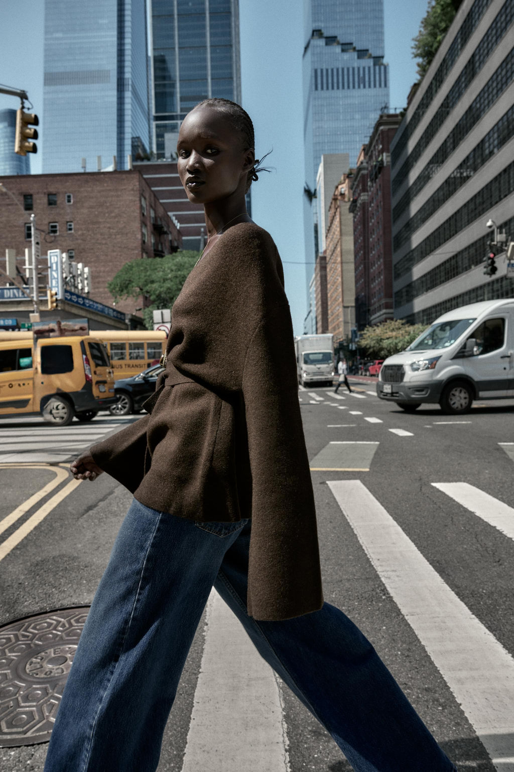 BELTED KNIT CARDIGAN - Zara фото 4