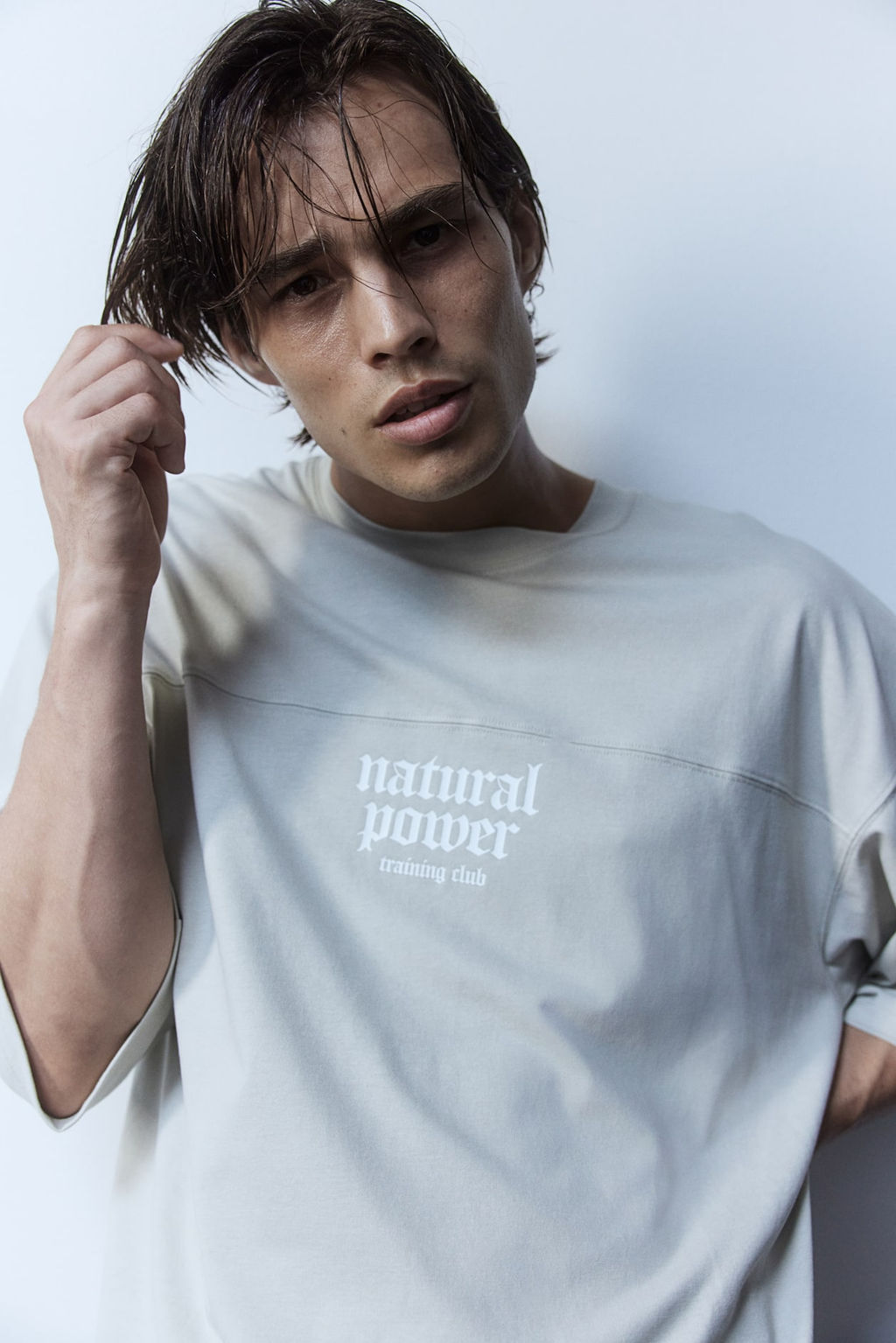 Camiseta de deporte en DryMove Oversized Fit - H&m фото 2