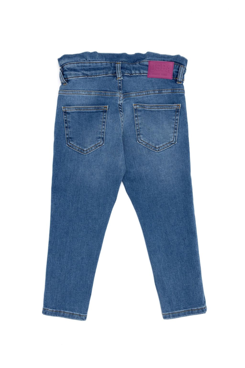 Голубые джинсовые брюки для девочки - U.s. polo assn фото 3