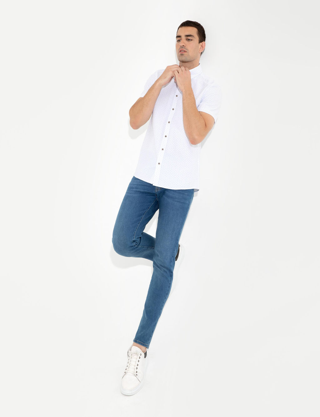 Mavi Regular Fit K_sa Kollu G_mlek - Pierre cardin фото 4