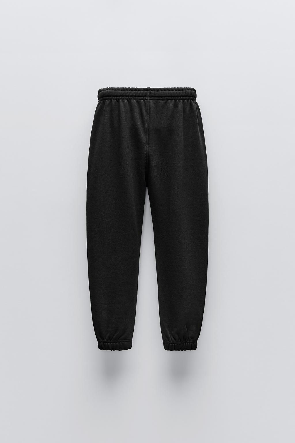 TROUSERS WITH EMBROIDERED SLOGAN - Zara фото 10