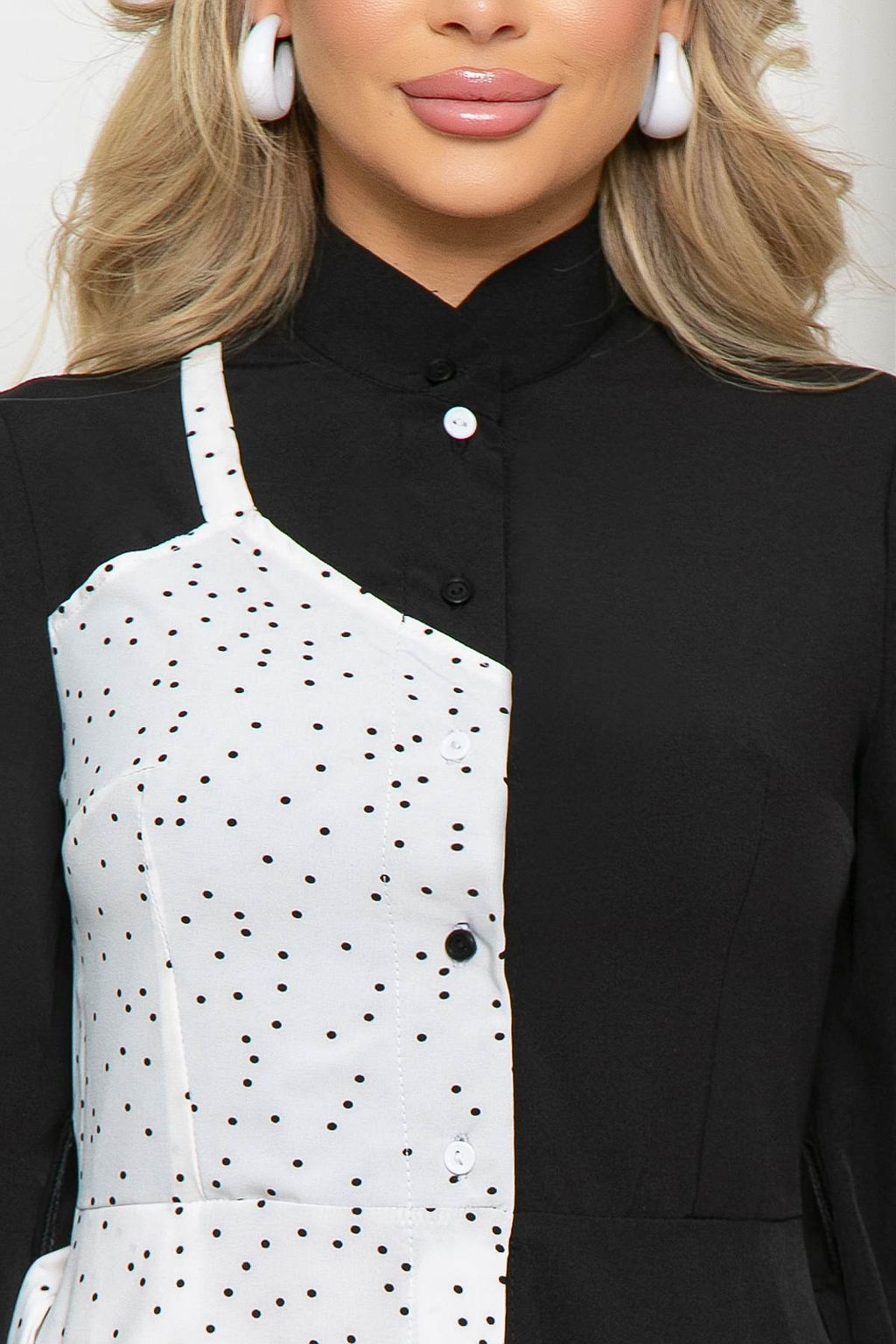 Платье Королева красоты (блэк энд вайт) П5281 - Lt collection фото 8