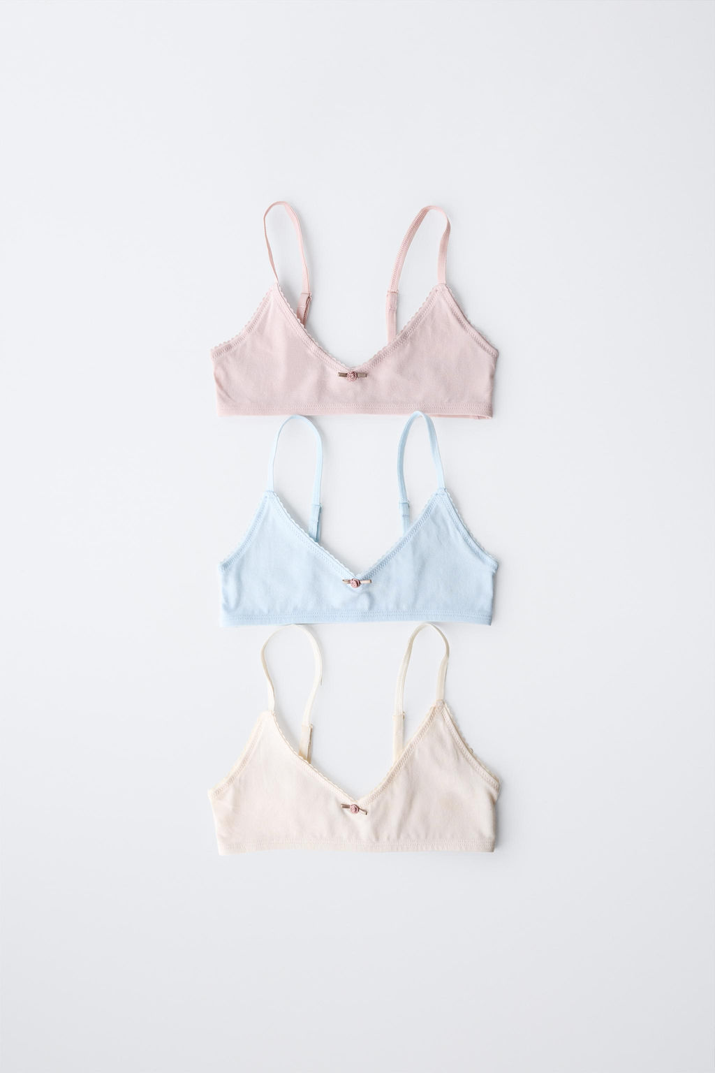 9-14 YEARS/ THREE-PACK OF FLORAL TOPS