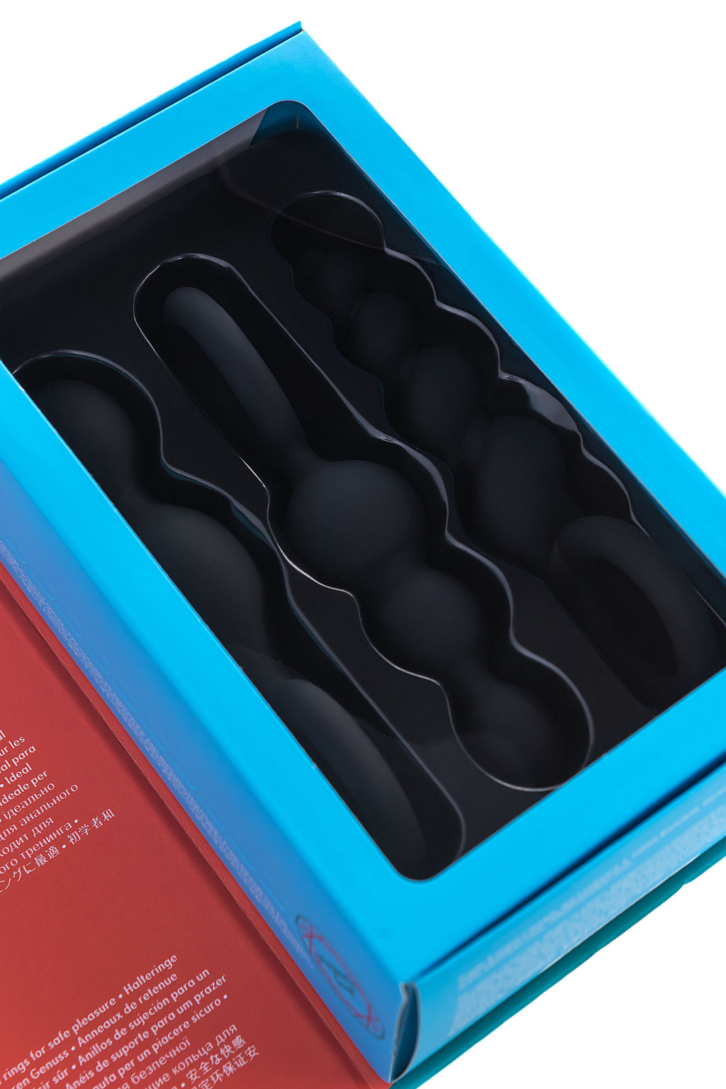 Набор анальных плагов Satisfyer, силикон, чёрный, 13,5 см.  фото 8