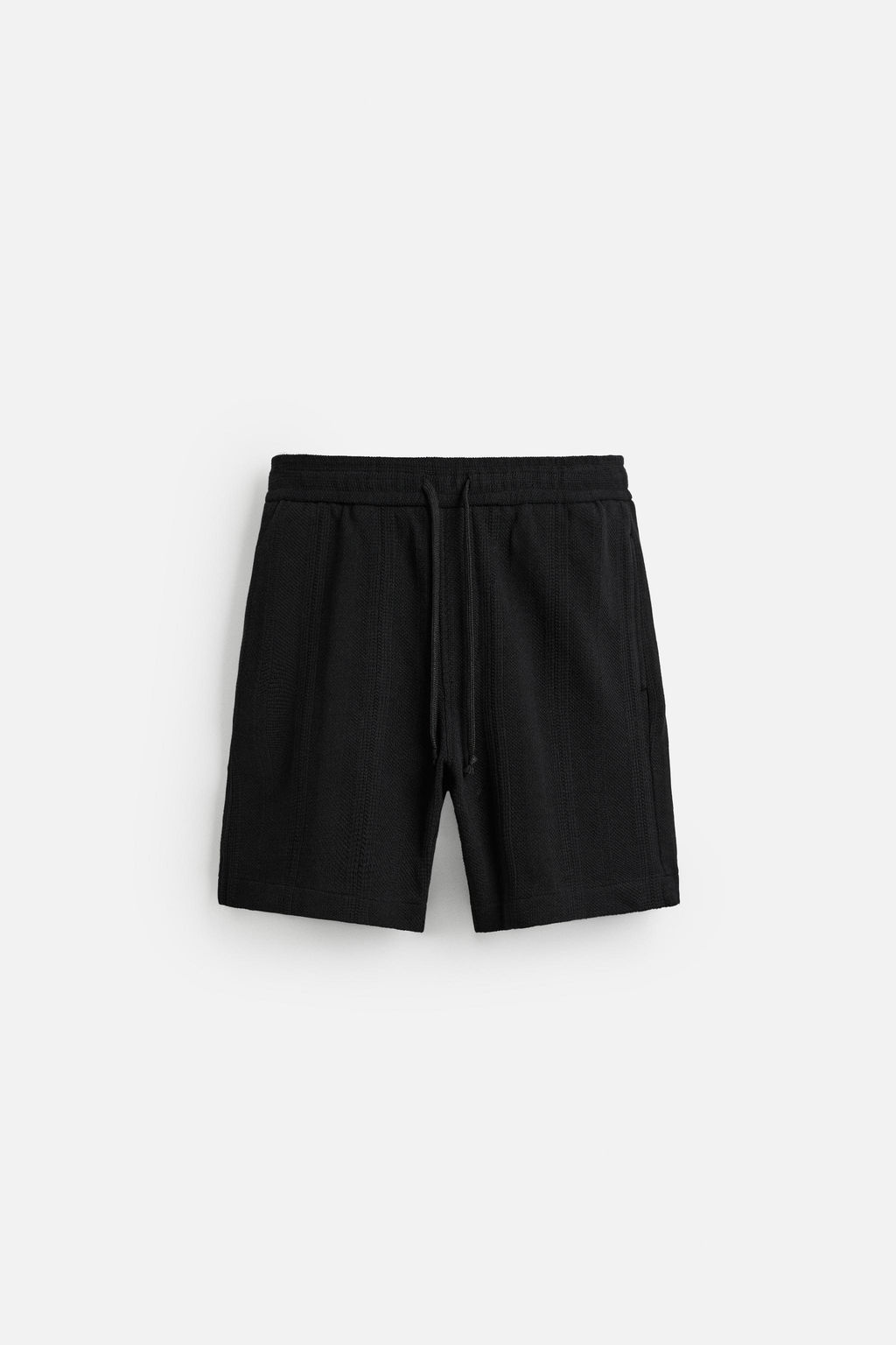 JACQUARD TEXTURED BERMUDA SHORTS - Zara фото 6