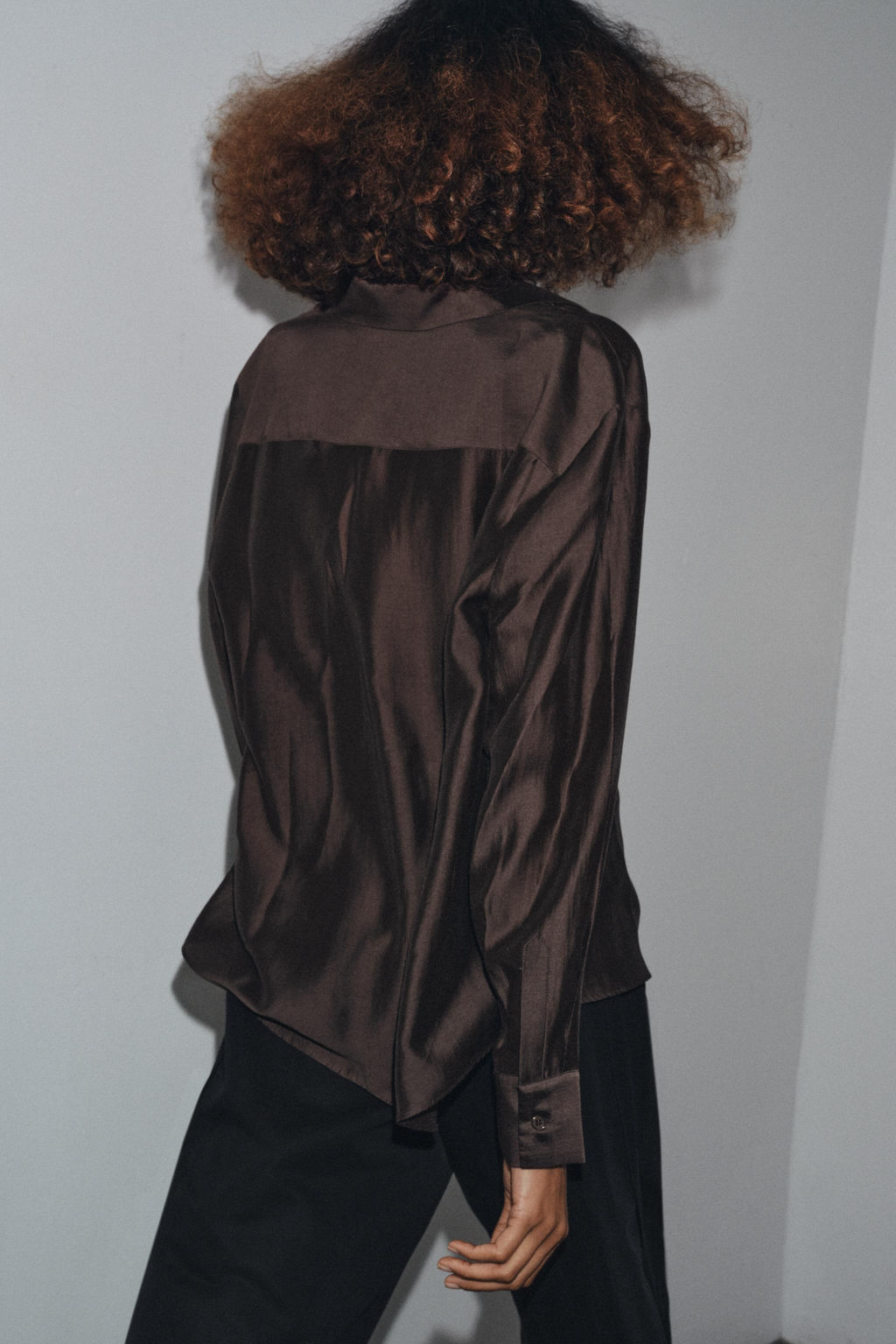 ZW COLLECTION EMBROIDERED POCKET SHIRT - Zara фото 12