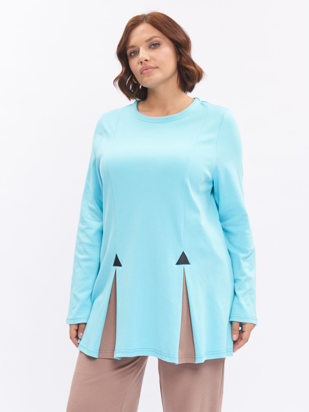 Туника с клиньями ZTU15002BLU10