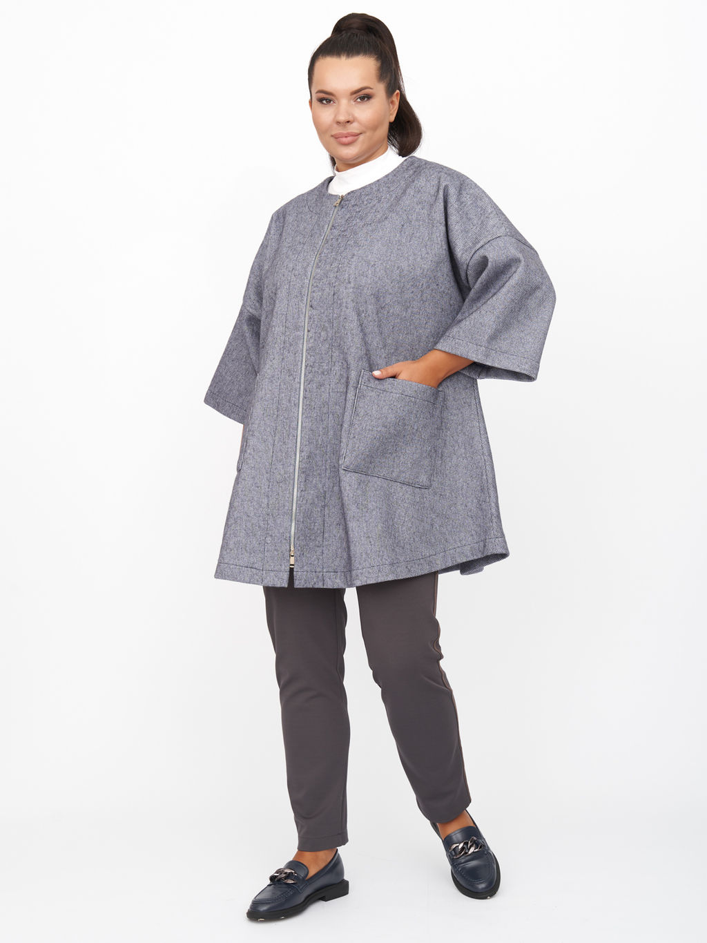 Пальто шерстяное ZPL20023DBL06 - Артесса фото 2