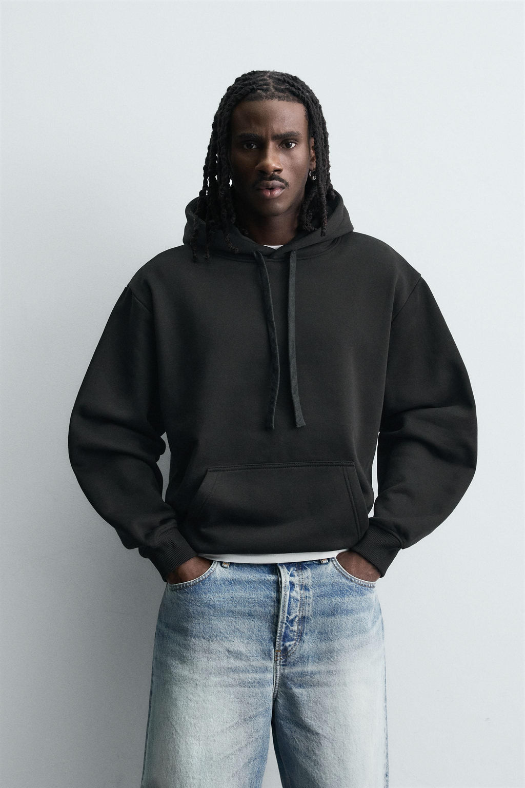 BASIC HEAVYWEIGHT HOODIE - Zara фото 10