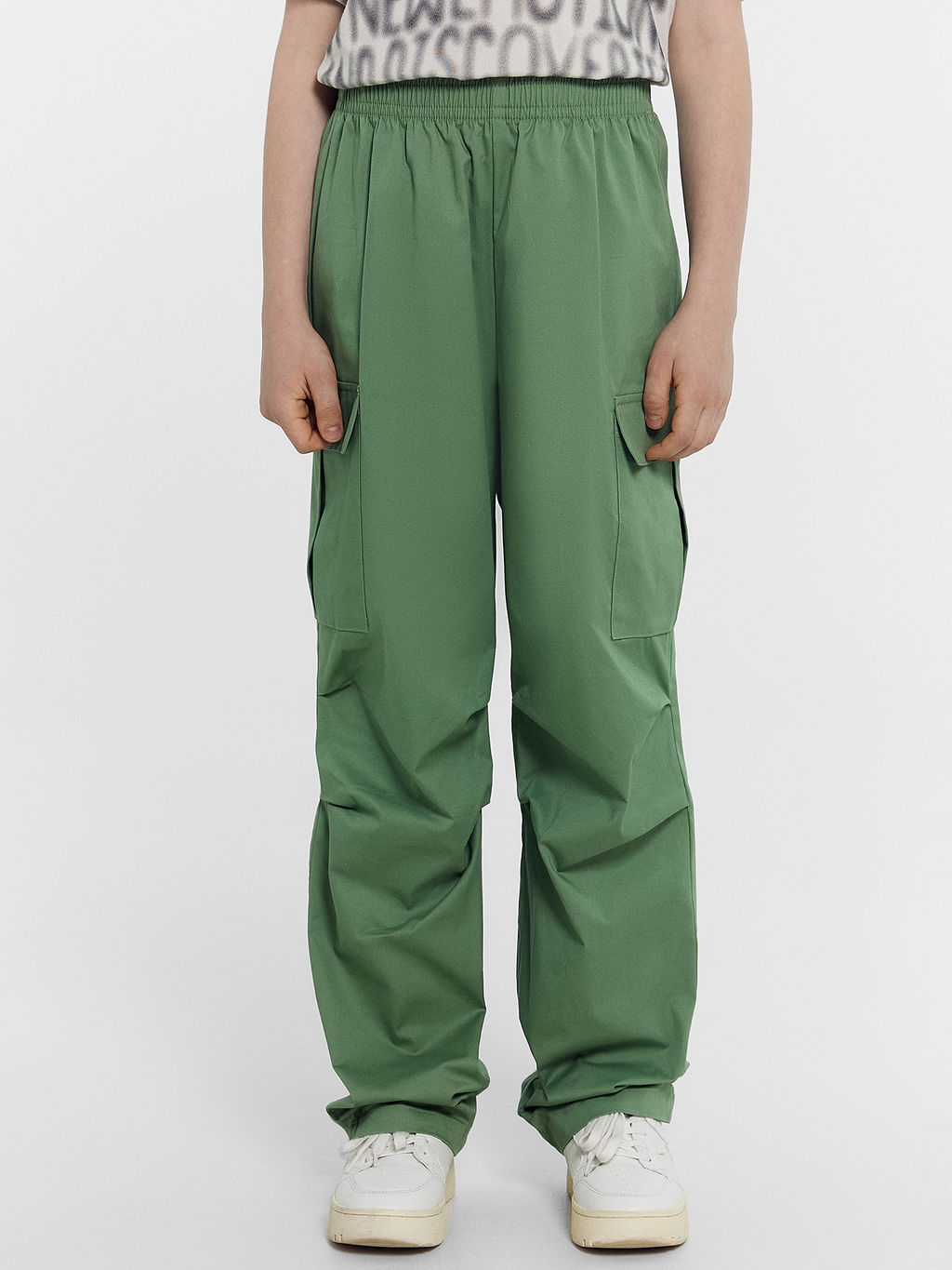 Брюки для мальчиков в зеленом цвете - Mark formelle фото 2