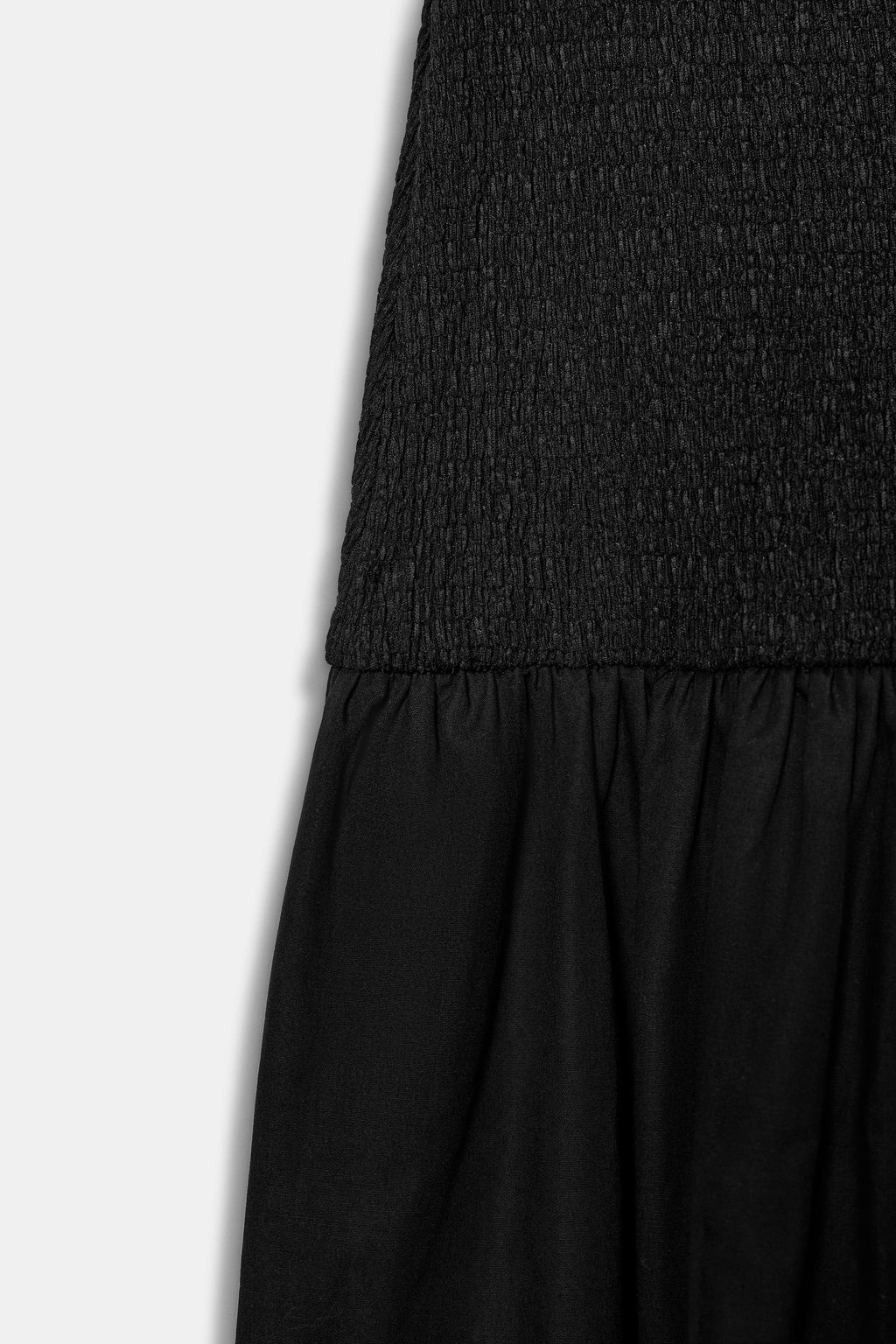VESTIDO PALABRA DE HONOR COMBINADO / Negro - Zara фото 10