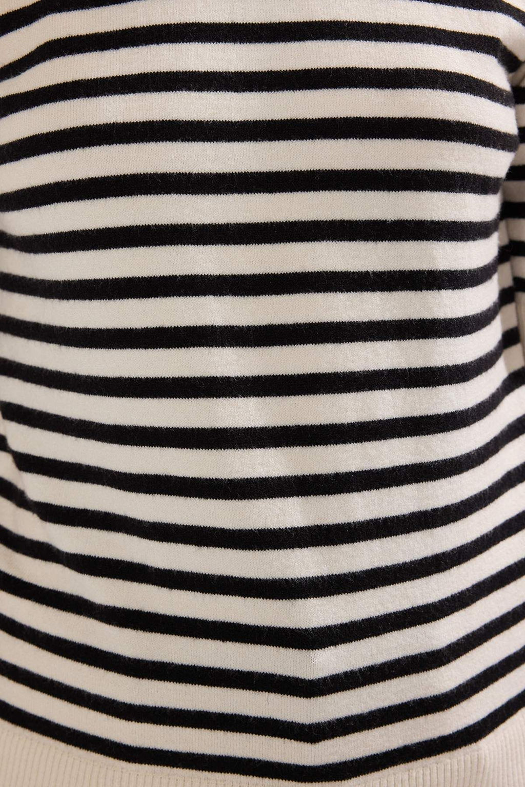 Trendyolmilla Gri Premium Iplik/Ozel Iplik Yumusak Tuseli Basic Triko Bluz TWOAW24BZ00005
