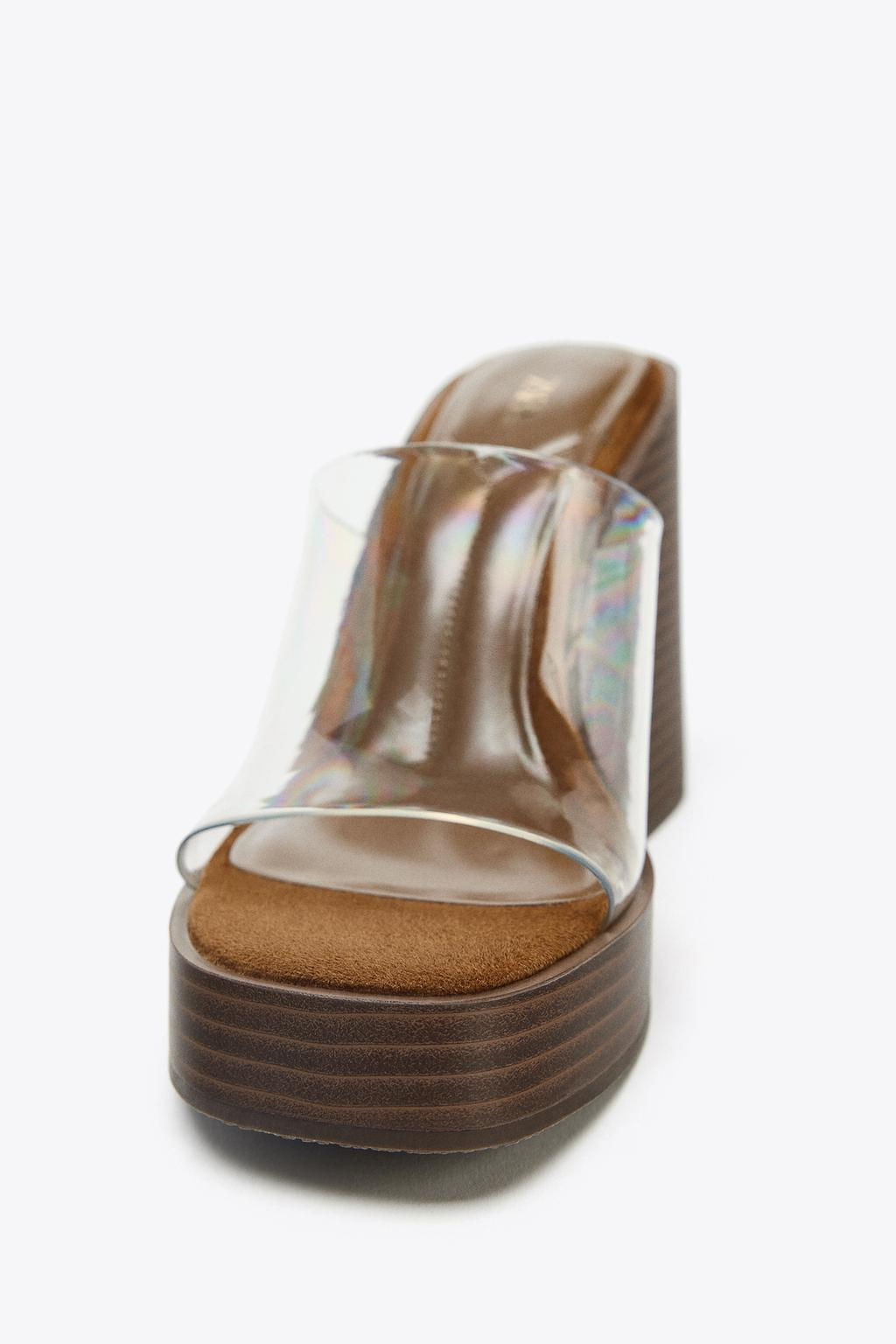 VINYL WEDGE - Zara фото 11