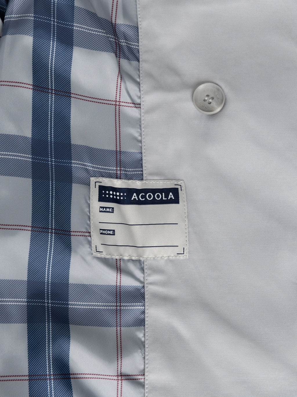 ACOOLA / Плащ детский для мальчиков Romul серый  фото 6