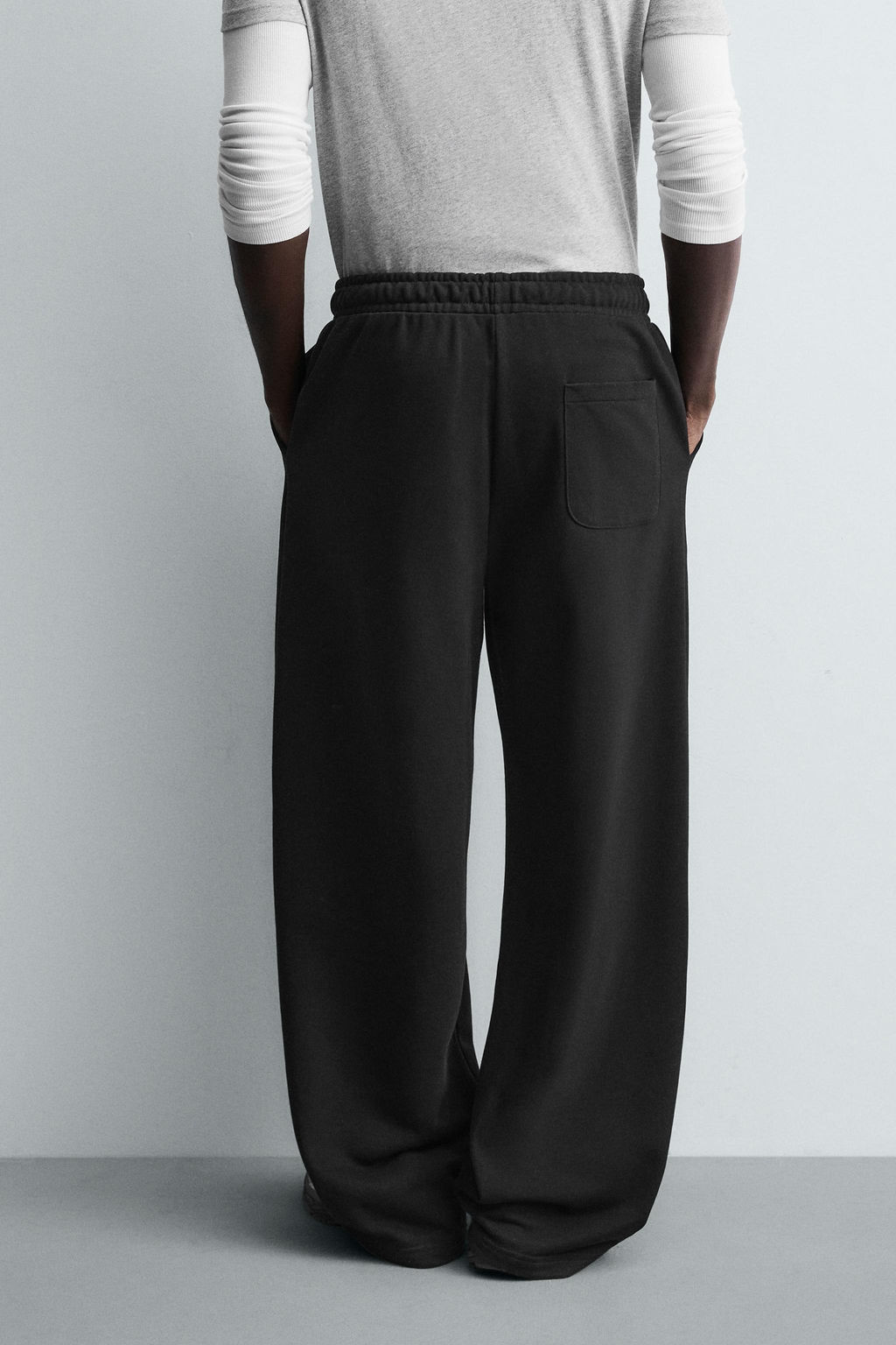 WIDE-LEG JOGGER TROUSERS - Zara фото 26