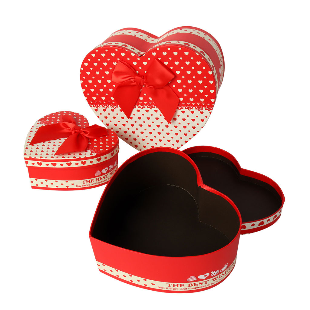 Коробка подарочная Сердце набор 3 штуки / 2218-97 /уп 36/ - Галеонтрейд фото 7