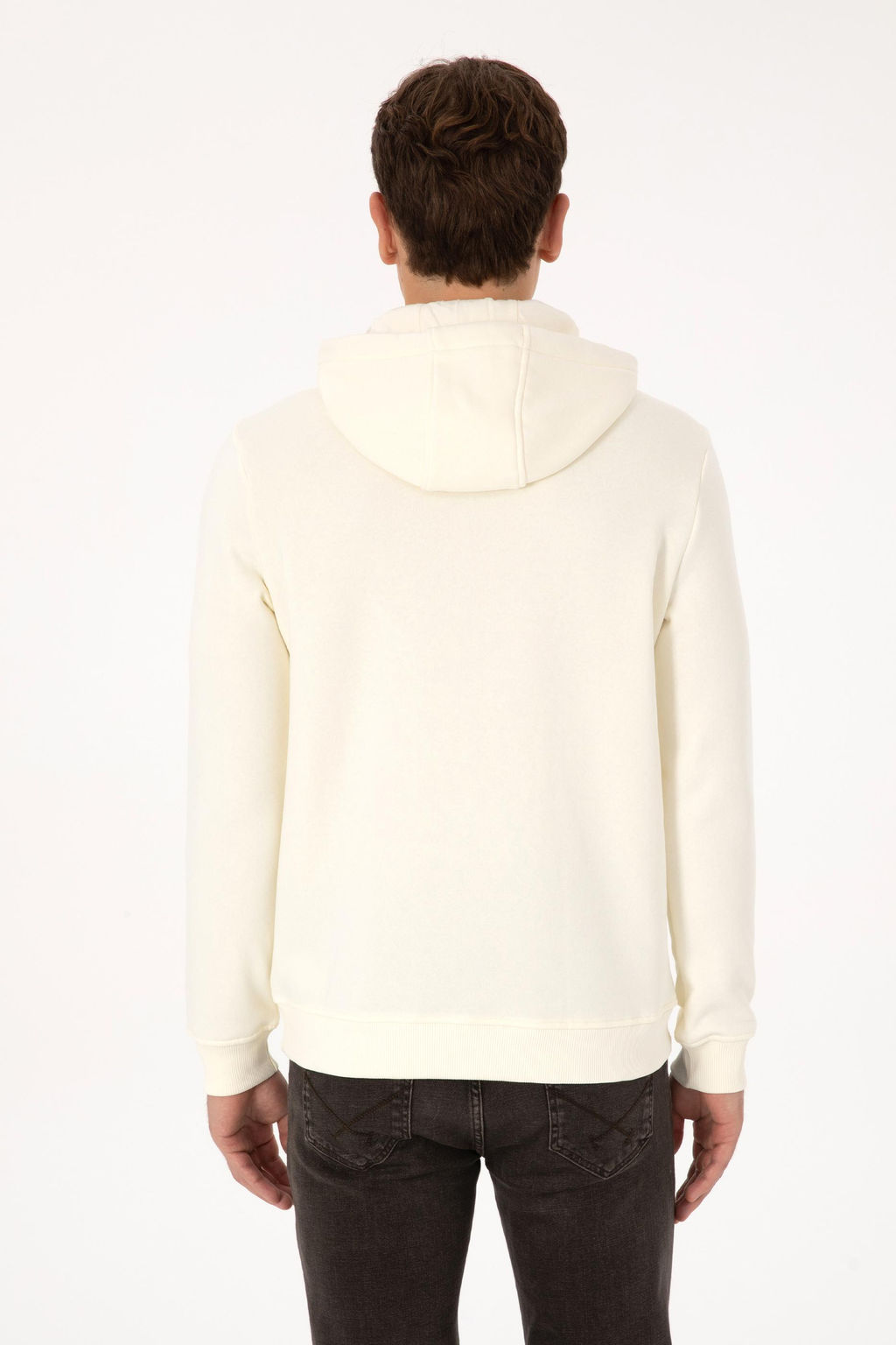 Erkek Krem Sweatshirt - U.s. polo assn фото 5