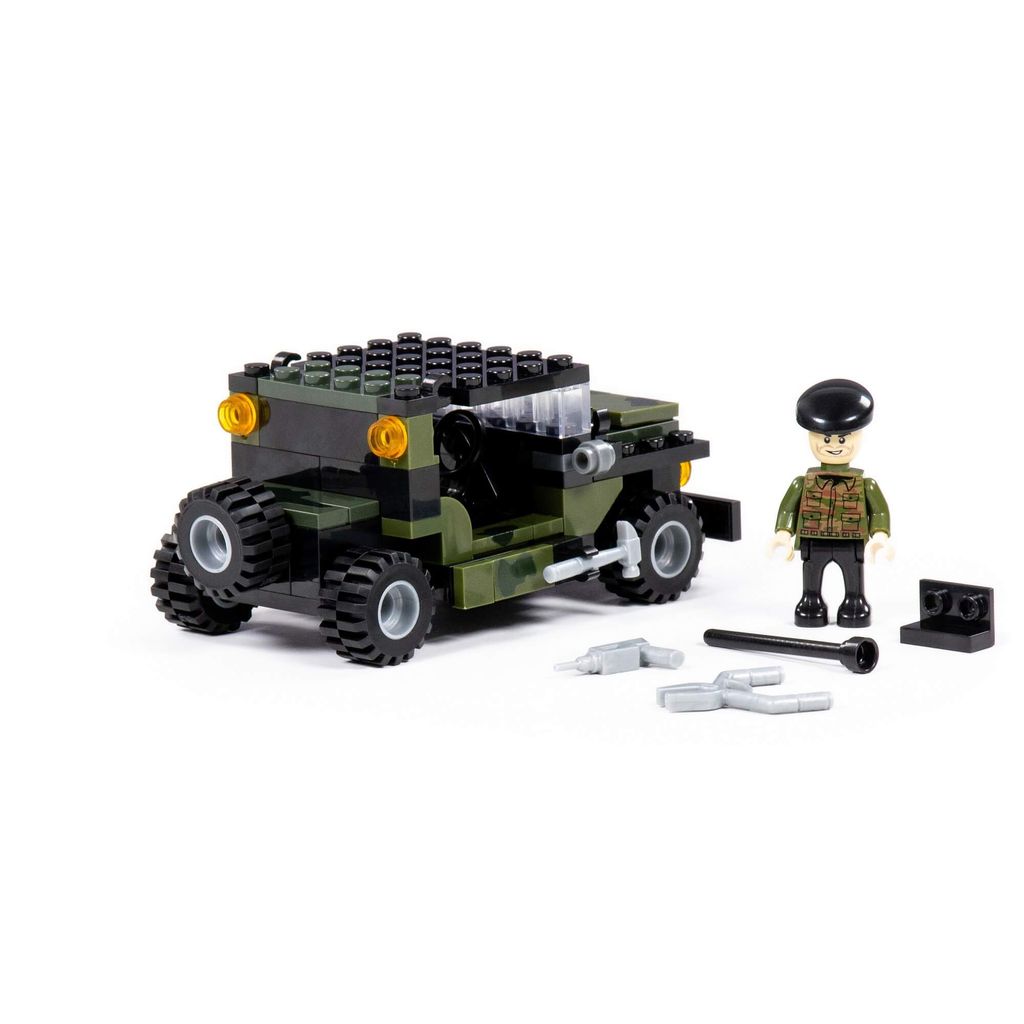 Конструктор Классик Армия-2.4 (102 элемента) (в коробке) - Полесье фото 6