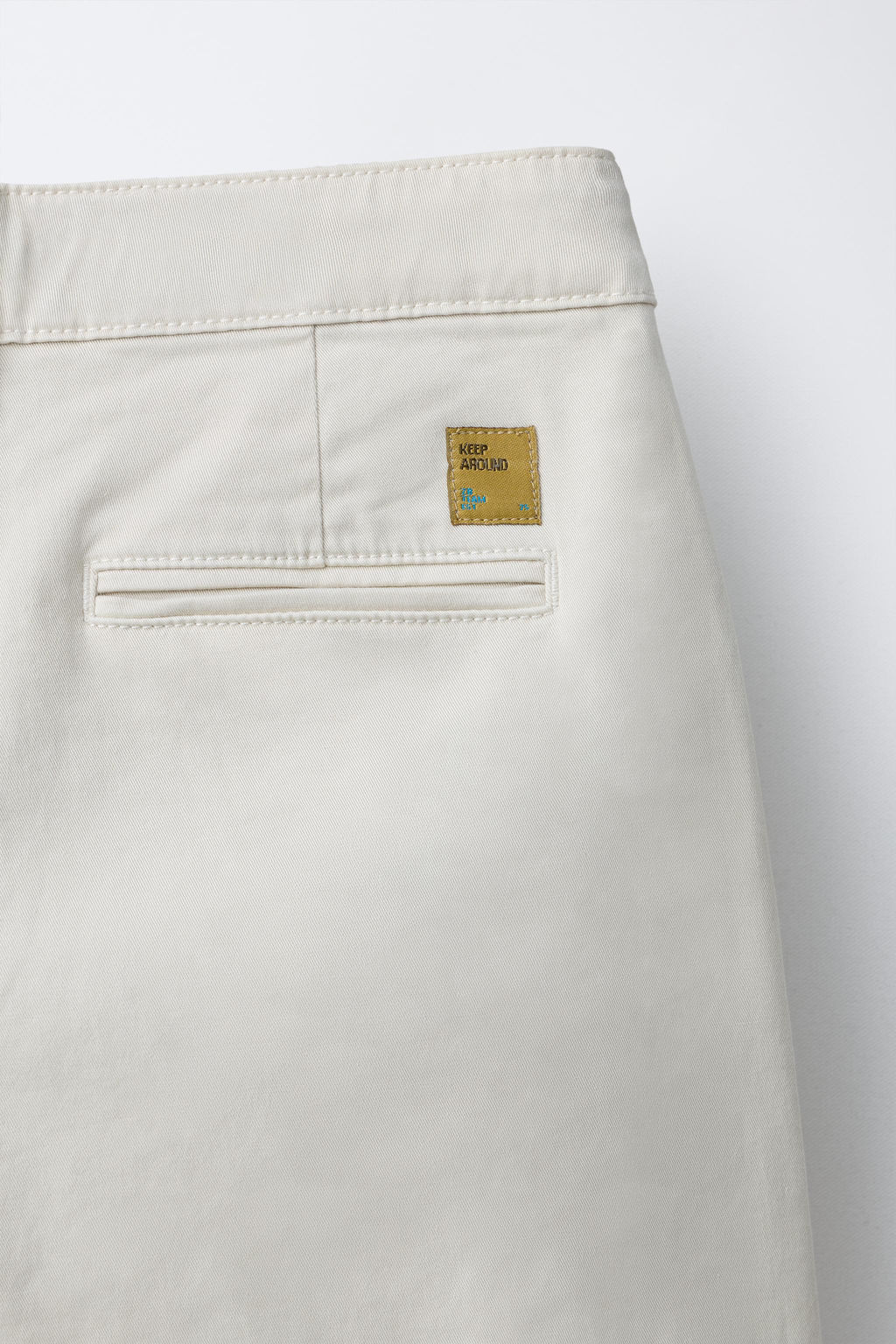 PANTAL?N CHINO RELAXED / Crudo medio - Zara фото 4