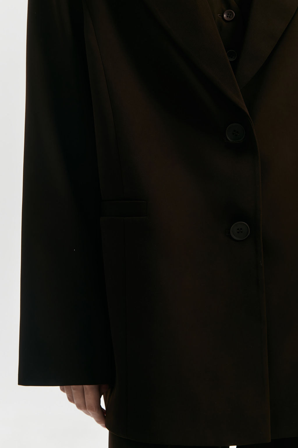 Жакет оверсайз однобортный - Mollis фото 4