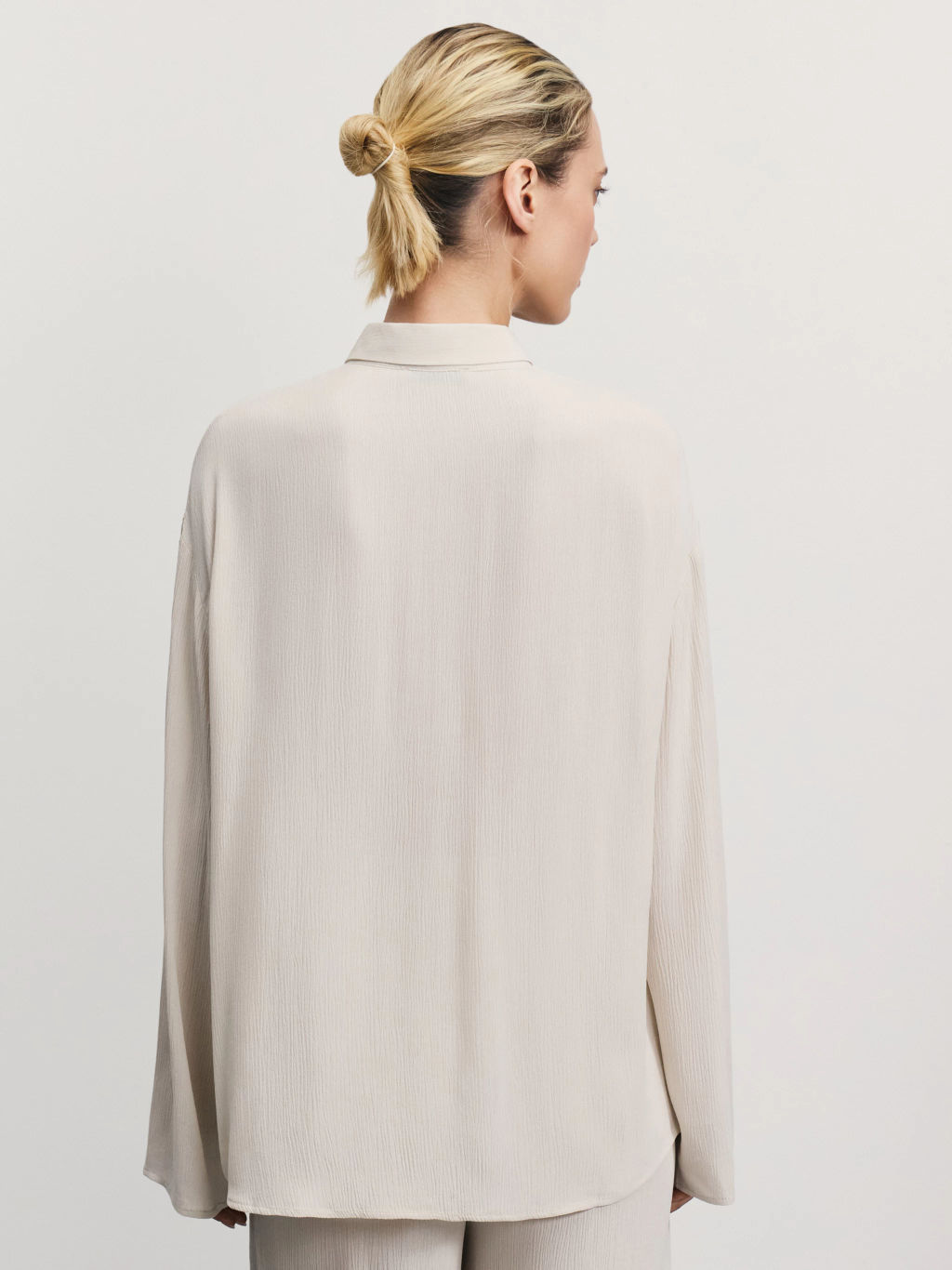 Блузка из фактурной вискозы / Zarina  фото 5